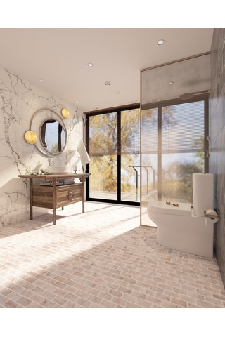 Tuqco Doğaltaş 5 X 10 Golden Eskitme Mermer Mozaik