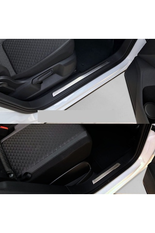 Volkswagen Tiguan Krom İç Kapı Eşiği 4 Prç.P.Çelik 2016-