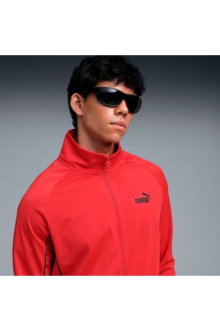 Puma Poly Piping Erkek Eşofman Takımı 688172-11 Kırmızı