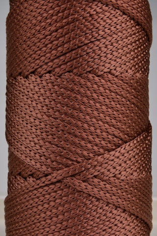 Sensy Premium Polyester Makrome Ipi 5 Mm Pp Cord 2'li Set Bakır, Jumbo Ip, Makrame, Supla, Çanta Ipi