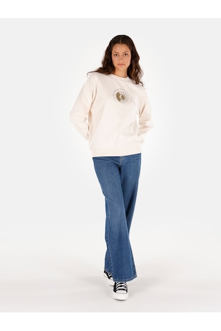 Colin's Colins Beyaz Kadın Sweatshirt Cl1070196 Q1.v2 Ofw Beyaz
