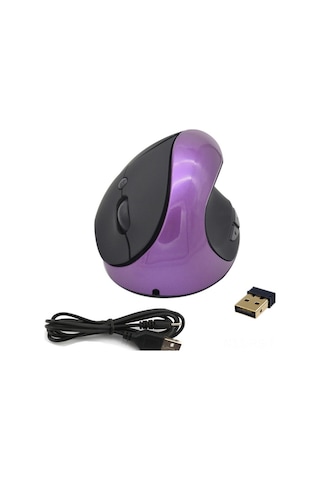 Unisex Dikey Kablosuz Fare Üçüncü Nesil Ergonomik Dikey Sağ El Çift Mod Bluetooth Fare Toptan Kırmızı Diğer