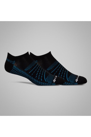 Columbia Mapped Brr No-show Lightweight Socks - 2 Pack Çorap Siyah - Mavi