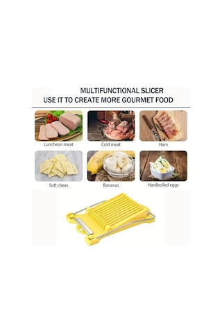 Öğle Yemeği Et Dilimleyici Çok Fonksiyonlu Paslanmaz Çelik Jambon Meyve Sebze Yumurta Peynir Dilimleyiciler Ev Mutfak Kesme Aletleri Yeşil