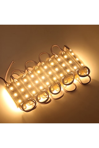 10 Adet 5 Watt Gün Işığı 3000k Ip65 Modül Led, 10 Adet Magnetli, Çok Kaliteli 3000k. Işık Modül Led Gün Işığı