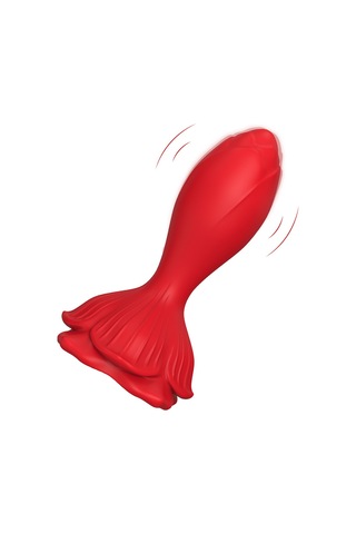 Red Fox Prıme Toys Rose Kablosuz Kumandalı Titreşimli Anal Plug Vibratör