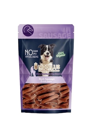 Nobılus Ördek Etli Sosis Köpek Ödül Maması 80gr