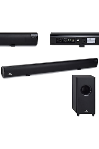 Maxword SLC-170BT 4.2 Kanal Optik Çıkışlı Soundbar TV Ses Sistemi + Subwoofer 170 W + 130 W