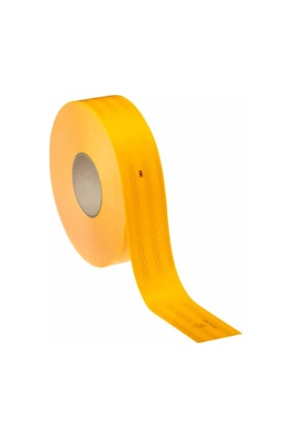 3m 983-10 Sarı Reflektif Şerit Bant 53.5mm X 50 Metre - Sert Zemin
