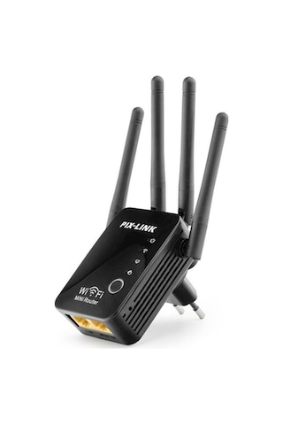 PIX-LINK WR16 300 Mbps 4 Antenli Kablosuz Menzil Artırıcı Acces Point Router