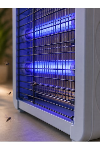 Çift Uv Işıklı Elektrikli Sinek Öldürücü 12w Asılabilir Uçan Böcek Lambası - Lisinya