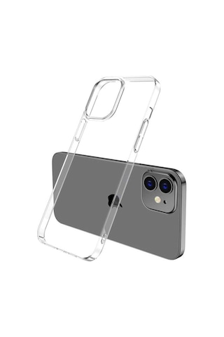Apple Uyumlu iPhone 12 Kılıf Zore Vonn Kapak Renksiz