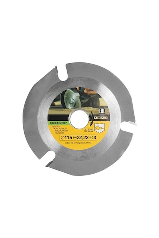 Novahub 115mm 3 Dişli Tungsten Carbide Testere Diski - Ahşap, Plastik Kesim İçin Yüksek Karbon Çelik - Açı Taşlama Aksesuarı