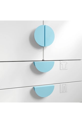 Ikea Begrıpa 2'li Mobilya Kulpu 130 Mm Turkuaz