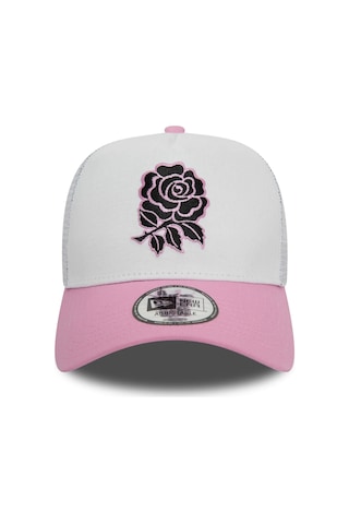 New Era Şapka - England Rfu Seasonal Colour Ef Trucker - Beyaz / Pembe