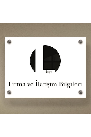 İşletmenize Özel Kişiselleştirilebilir Kapı Tabelası