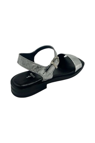 Kemal Tanca 874 K-203 Kadın Sandalet Gümüş