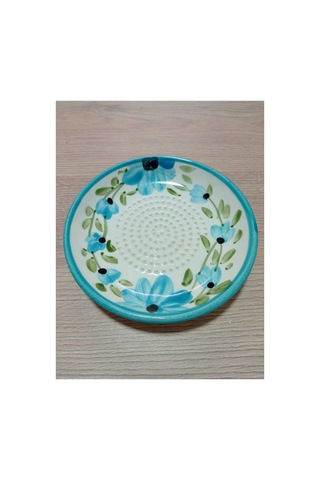 Bsg Design Seramik Sarımsak Ve Zencefil Rende Tabağı 13 Cm - El Yapımı Çini Rende - 945375397 Diğer