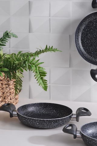 Comfort Sahan Seti Granit 3lü Sahan Tavası 20-22-24 Cm
