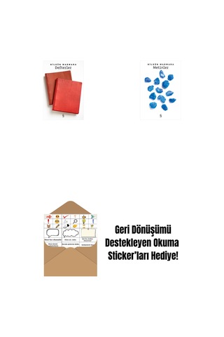 Defterler + Metinler + Okuma Sticker'ları
