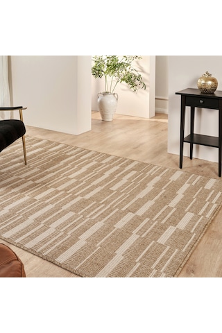 Kaşmir Halı Kilim Jüt Ravon White Salon Mutfak Halısı Yolluk Beyaz