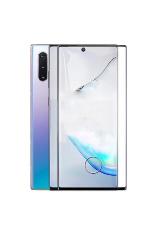 Galaxy Note 10 Zore Kavisli Full Yapışkanlı Cam Ekran Koruyucu