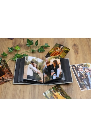 Nurcan Foto NRCN-K46100 10 x 15 CM 100'lük Koton Desenli Fotoğraf Albümü