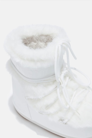 Moon Boot Icon Low Faux Fur Optical Kadın Bot 80d1409390 Beyaz