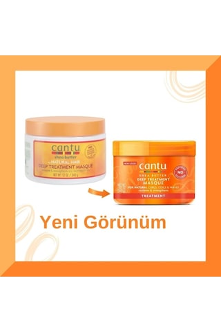 Cantu Shea Butter Doğal Saçlar İçin Derin Bakım Maskesi 340 G