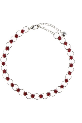 Homyl 26.5cm Moda Çok Renkli Bohem Gümüş Kaplama Kırmızı Kırmızı