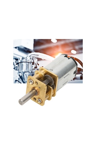 Aubyhe Dc 12v Metal Geri Dönüşlü Motor - Ga12-n20 Modeli, 60/500/1000 Rpm Hız Seçenekleri İle Dayanıklı Metal Dişlialtı