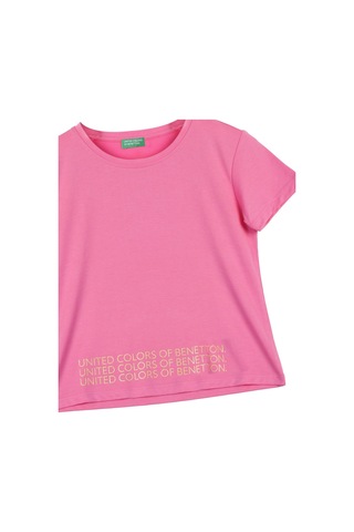 United Colors Of Benetton Kız Çocuk Tshirt Bnt-g21286 001