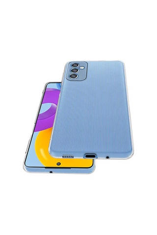 Zore Galaxy Uyumlu A03s Kılıf Msra Kamera Korumalı Süper Silikon Kapak - Renksiz Renksiz