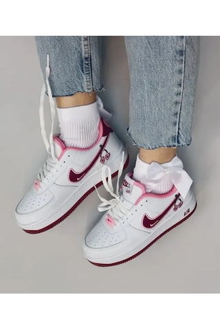 Favorispor Air Force 1 Low "cherry Blossom" Kiraz Çiçeği Beyaz Pempe