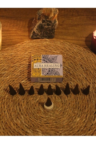 Aura Healing Konik Tütsü Paketi 10 Adet Konik Tütsü İçerir