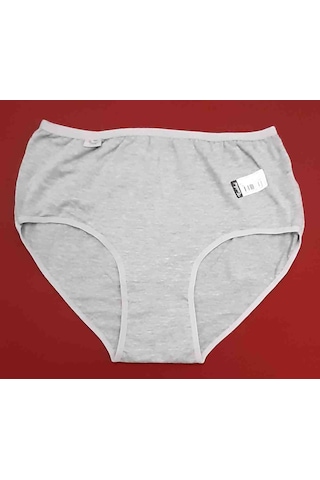 Tutku Kadın Elastan Bato Külot Paket Içeriği 3 Adet Beden 6 3xl Gri