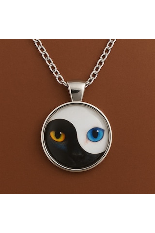 İkili Ürün Fırsatı Nazar Göz Ve Ying Yang Kolye