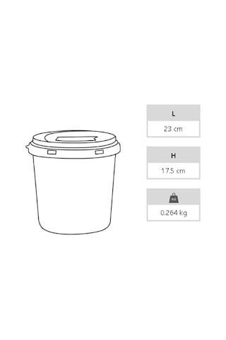 Bezos Enfekte Atık Kovası - 5 Lt Bezos1