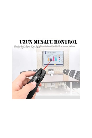 R400 Lazer Sunum Kumandası Slayt Kumandası Projeksiyon Kumandası