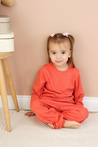 Kaşkorse Mevsimlik Pijama Takım Kiremit