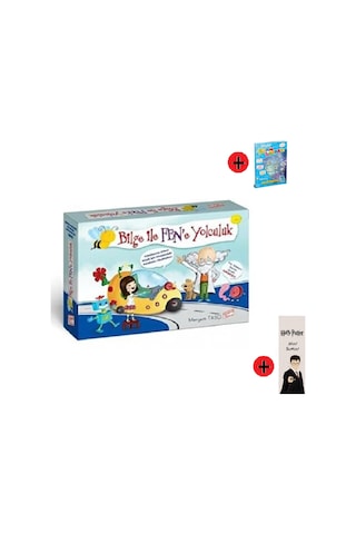 3. Sınıf Hikaye Kitabı Seti Gizemli Bahçe Yayınları Bilge ile Fen'e Yolculuk + 3. Sınıf Test Kitabı + Kişiye Özel İsimli Ayraç