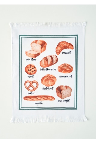 Bella Maison Happiness Pamuklu Kurulama Bezi 2'li Yeşil 40x50 Cm Yeşil
