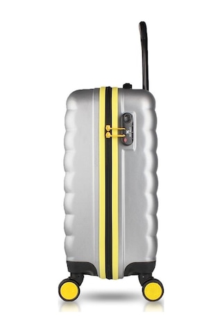 My Valice Colors Abs Küçük Kabin Boy Gri Valiz Gri