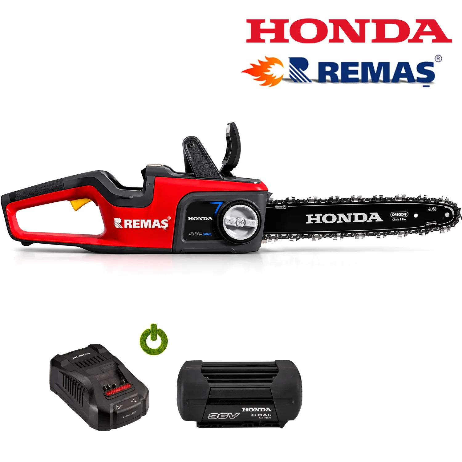 Honda Hhc36bxbe 35 Cm Hızlı Şarjlı 6.0 Ah Akülü Motorlu Testere Budama Makinesi Hızar