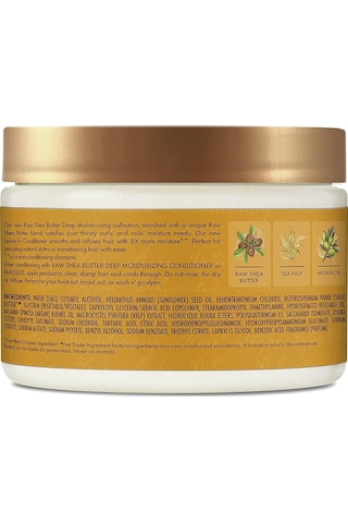 Shea Moisture Raw Shea Butter Nemlendirici Durulanmayan Saç Kremi 340ml