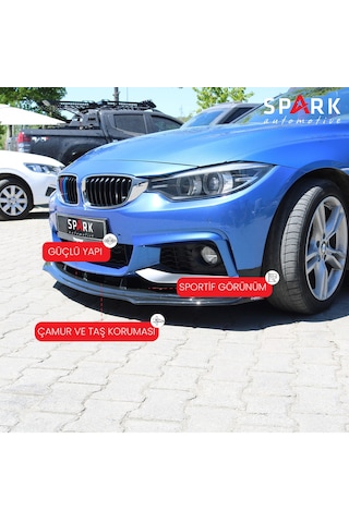 Bmw 4 Serisi 4.20 Ön Tampon Lip Eki Uyumlu 2014-2020
