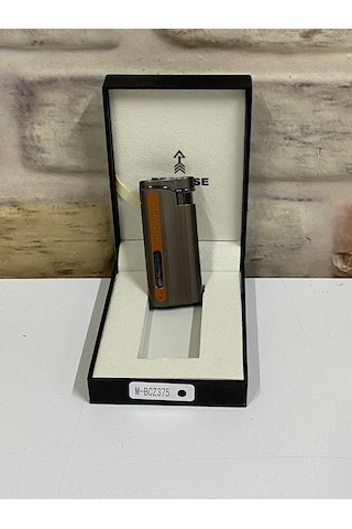 Promise Marka Füme Renk Gaz Göstergeli Gazlı Kişiye Özel Çakmak