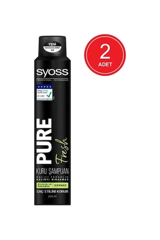 Syoss Pure Fresh Style Extender Kuru Şampuan 2 x 200 ML