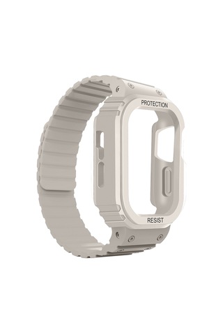 Apple Watch 38mm Kd-142 Airbag Tasarımlı Kasa Koruyuculu Silikon Kordon