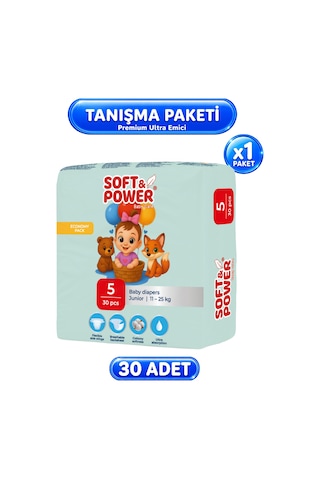 Bebek Bezi No:5 Junior 11-25 Kg 30'lu 5 Numara
